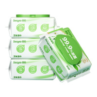 德佑湿巾80片*4包洁净安心保湿舒缓温和柔软10020196