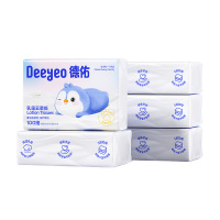 德佑乳霜纸100抽*5包轻盈柔软2001DYST165(包装随机)