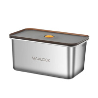 MAXCOOK保鲜盒1500ml不锈钢MCFT5571