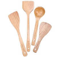 MAXCOOK铲勺4件套加厚天然原木整木MCCU0117