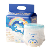 德佑婴儿纸尿裤21片*1包XXXL码彩虹系列10110332(包装随机)