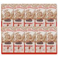 三只松鼠核桃仁饱满圆润饱满醇香外壳光滑色泽纯正120g*10袋