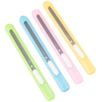 晨光美工刀9mm*12个OPP袋装ASS91462(颜色随机)