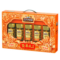 三只松鼠坚果礼盒小份包装美味锁鲜美味即享欢锦款1260g