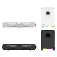 漫步者电脑音箱音质清晰炫彩灯效音效稳定M30SW(颜色随机)