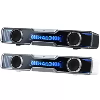 漫步者电脑音箱无杂音音质干净HaloSoundbar(颜色随机)
