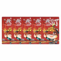 三只松鼠海带结零食开袋即食美味下饭菜特色小吃香辣100g*5袋