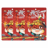 三只松鼠海带结零食开袋即食美味下饭菜特色小吃香辣100g*3袋