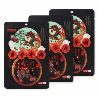 三只松鼠蜀香牛肉独立包装牛肉干解馋小吃麻辣味60g*3袋