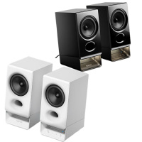 漫步者电脑音箱音质舒适小巧箱体触摸按键高清拾音R20(颜色随机)