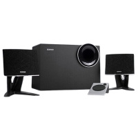 漫步者电脑音箱音质清晰连接稳定木质箱体音效清澈北美版R201T