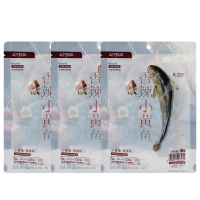 三只松鼠香辣小黄鱼口袋海鲜便携独立包装休闲零食96g*3袋