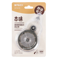 晨光修正带30m*4卡装本味系列涂改流畅白色ACT56105