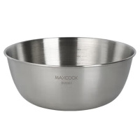MAXCOOK美厨双耳盆304不锈钢带刻度MCWA6059