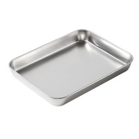 MAXCOOK美厨盘子26cm不锈钢不易粘盘MCWA4888