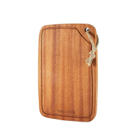 MAXCOOK美厨菜板乌檀木加厚天然整木实木MCPJ662