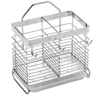 MAXCOOK美厨筷子收纳架304不锈钢免打孔桶MCWA828