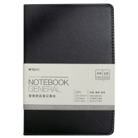 晨光办公皮本25k120页书写顺滑普惠型黑色APYD2K78A