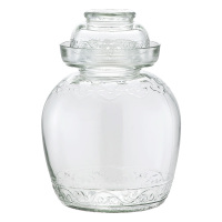 MAXCOOK美厨玻璃罐5斤加厚圆润经久耐用MCX975