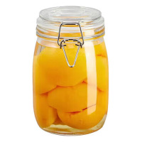 美厨密封罐1000ml经久耐用玻璃储物瓶单个装MCX1022