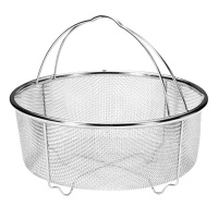 MAXCOOK美厨沥水提篮21cm304不锈钢蒸篮MCPJ5006