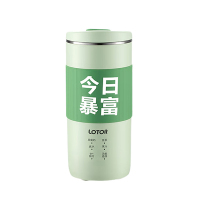 徕多榨汁机0.3L小巧便捷保温久绿色LD-DJJ30mini-MCL