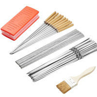 尚烤佳烧烤签套装轻松水洗方便快捷平整顺滑韧性好SKJ-220