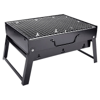 尚烤佳烧烤架免装折叠手提便携四周通风孔设计黑金刚系列SKJ-168