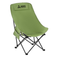 尚烤佳折叠椅便携易携自带头枕高背舒适星尧系列绿色SKJ-609