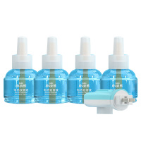 小浣熊驱蚊液45ml*4瓶环保fx1098x4+1(包装随机)