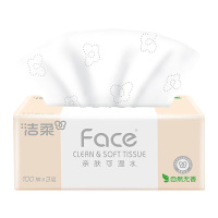 洁柔抽纸3层*100抽*18包Face粉PR288-06包-18