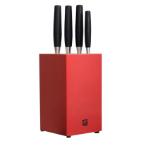 双立人刀具5件套竹制插刀架易取易放生熟分切卫生放心1027388