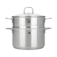 双立人汤锅24cm上蒸下煮实用大容量适用多种炉灶1033885