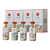 五粮液白酒500ml*2瓶智慧文创浓香型富贵吉祥款1276094