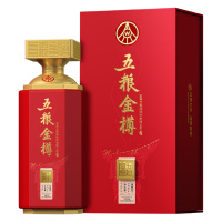五粮液白酒500ml红樽52度浓香型五粮金樽款1275972