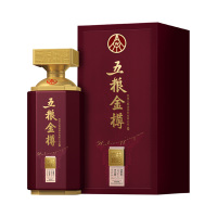 五粮液白酒500ml52度回味悠长浓香型金樽紫樽款1104019