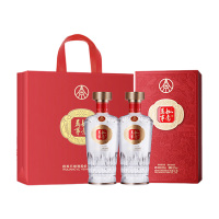 五粮液白酒500ml*2瓶浓香型万事如意福顺系列665892