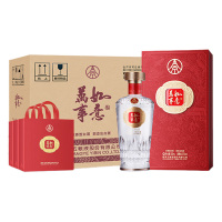 五粮液白酒500ml*6瓶浓香型万事如意福顺系列702224