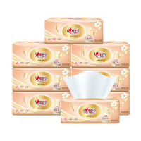 心相印面巾纸100抽*22包金装经典系列DT27100包-22