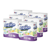 心相印厨房纸巾抽取便捷70节*12卷*6提KT702提-6