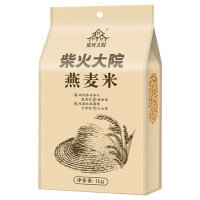 柴火大院燕麦米原色原香纤长均匀饱满口感香醇麦香浓郁1kg