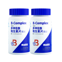 黄金搭挡维生素片营养丰富焕新活力多效同补每日所需90粒*2瓶