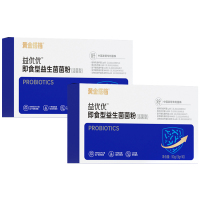黄金搭挡益生菌颗粒细腻食用便捷唤醒肠道活力即食型20袋*2盒