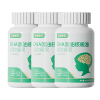 黄金搭挡凝胶糖果助力宝贝爱思考双核心营养均衡70粒*3瓶