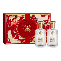 五粮液白酒500mL*2瓶浓香型52度福喜迎门臻选水晶系列513837