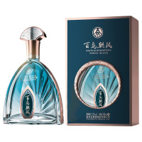 五粮液白酒500mL浓香型52度百鸟朝凤宝石蓝系列1276101