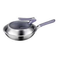 苏泊尔炒锅30cm不锈钢强力抗菌持久不粘EC30AWT01