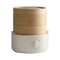 OLAYKS电蒸锅0.8L家用多功能两层竹笼OLK-03-02