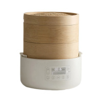 OLAYKS电蒸锅2L两层竹笼智能电脑款OLK-03-06