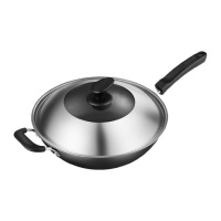 苏泊尔炒锅32cm无涂层真不锈耐酸抗磨古铸系列FC32V3